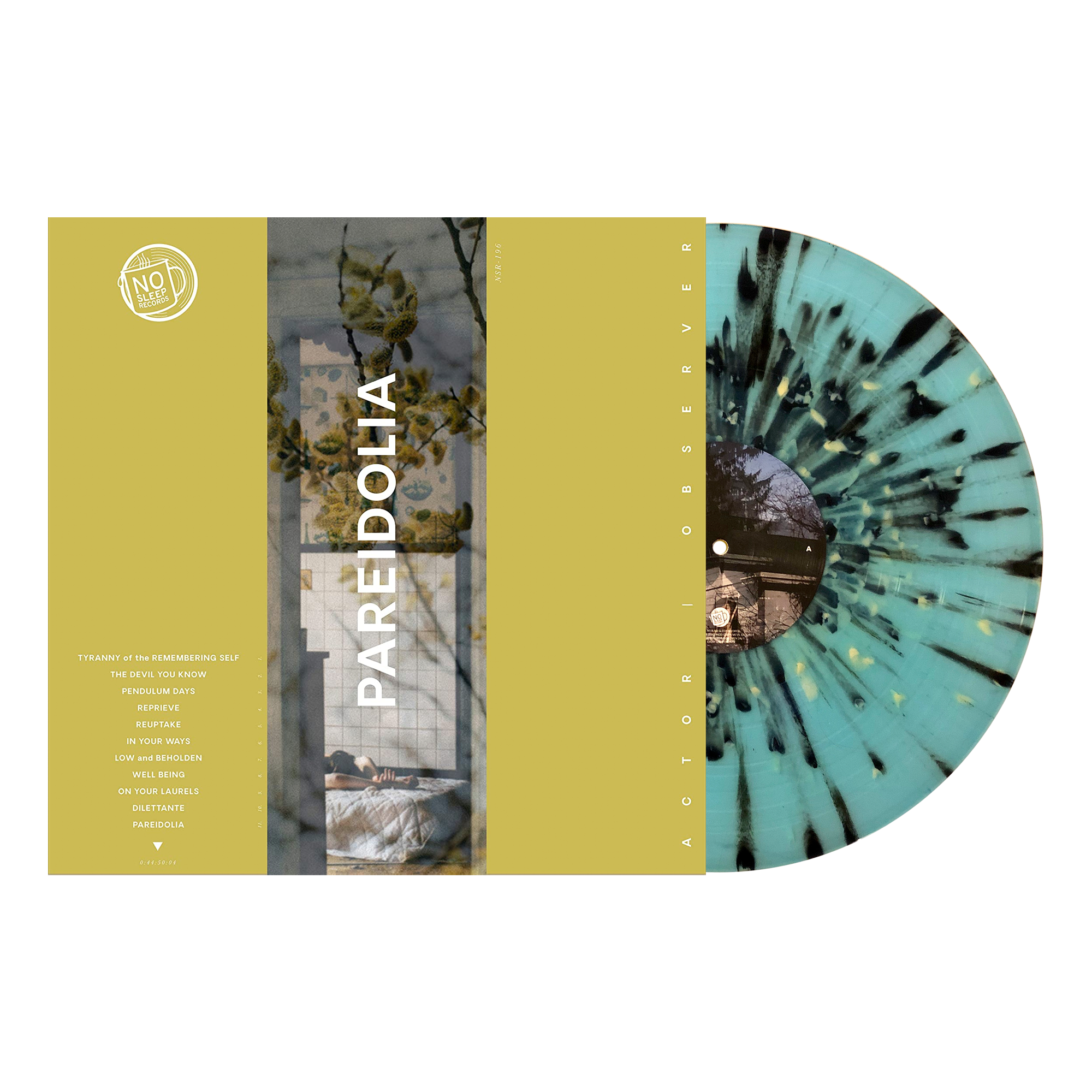 Actor Observer - Pareidolia Vinyl - Splatter
