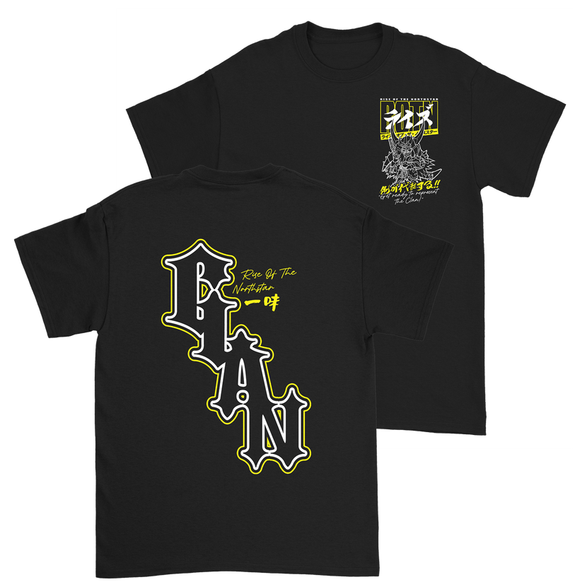 Rise Of The Northstar - Represent The Clan Black T-Shirt