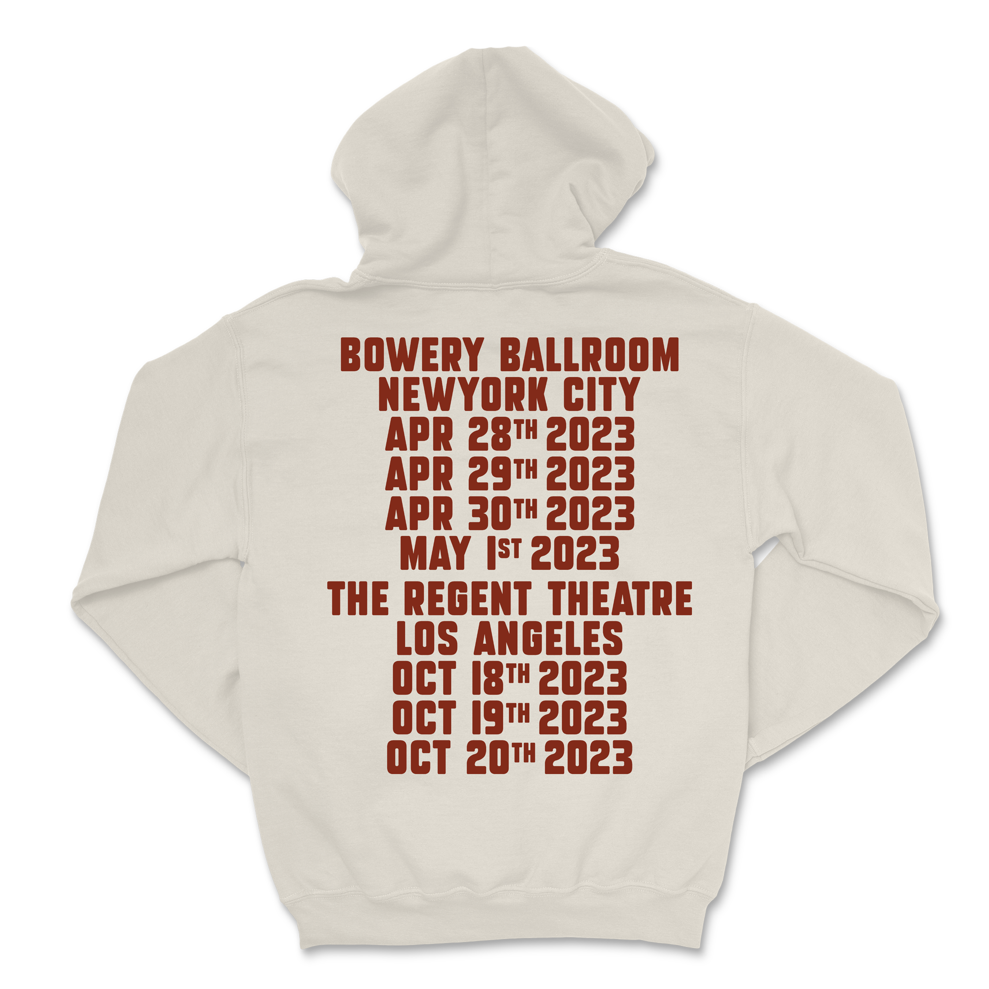 Say Anything - 2023 Tour Hoodie - Bone