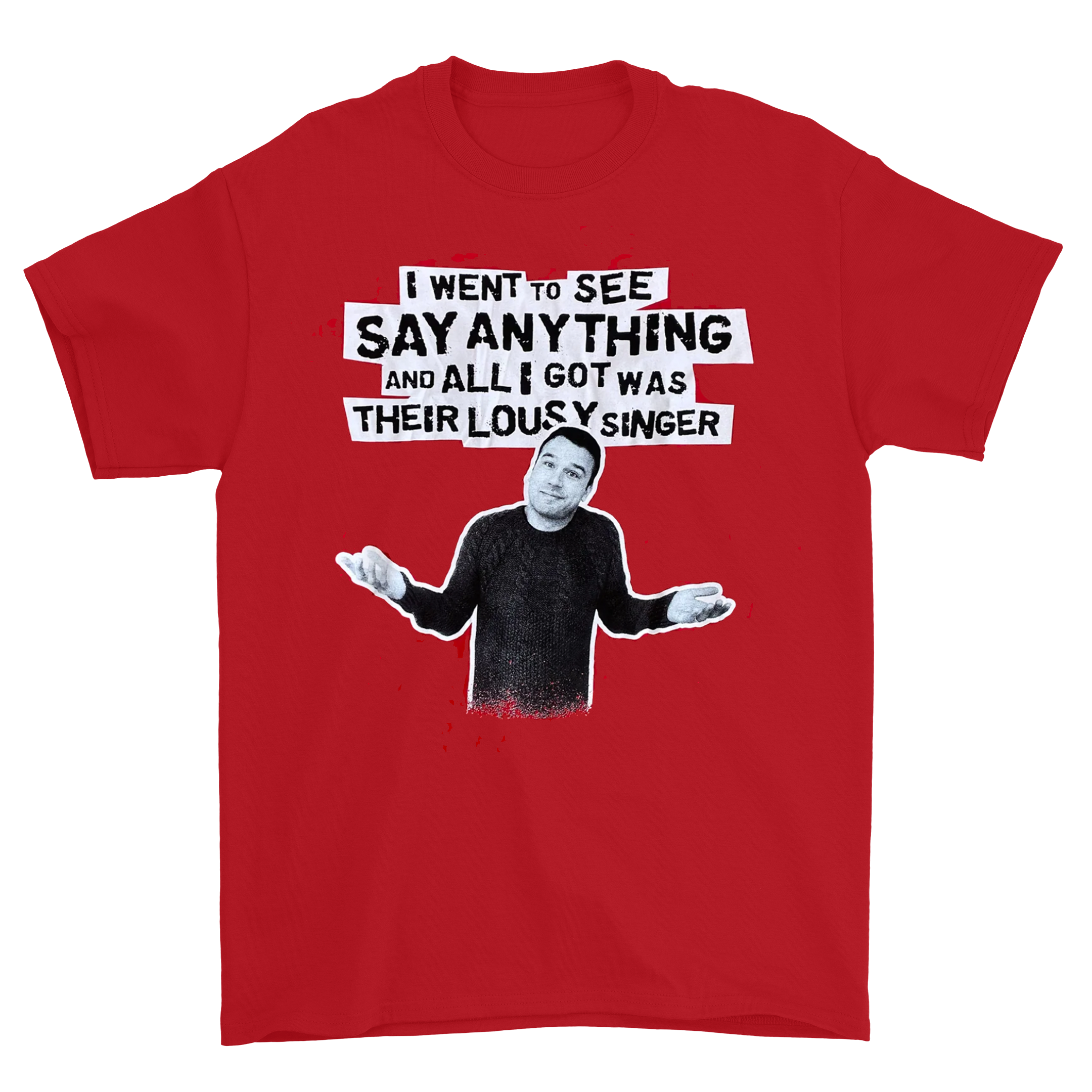 Say Anything - Red Lousy Singer