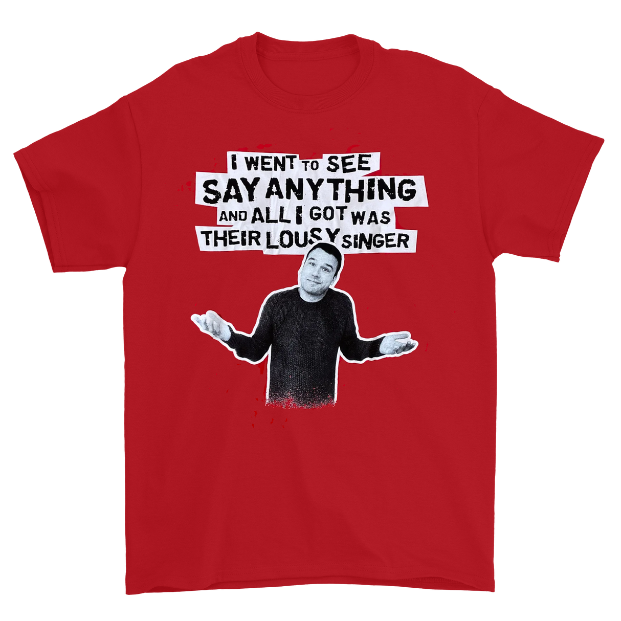 Say Anything - Red Lousy Singer