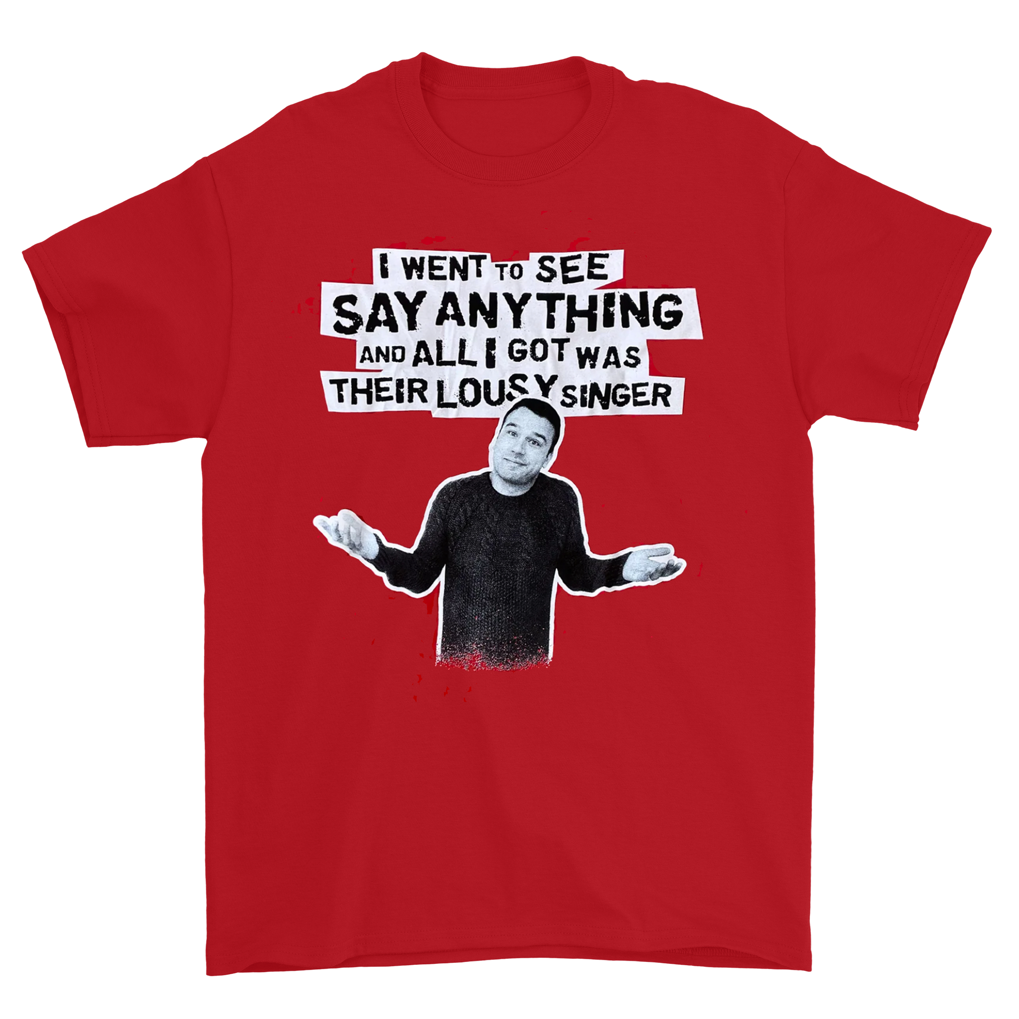 Say Anything - Red Lousy Singer