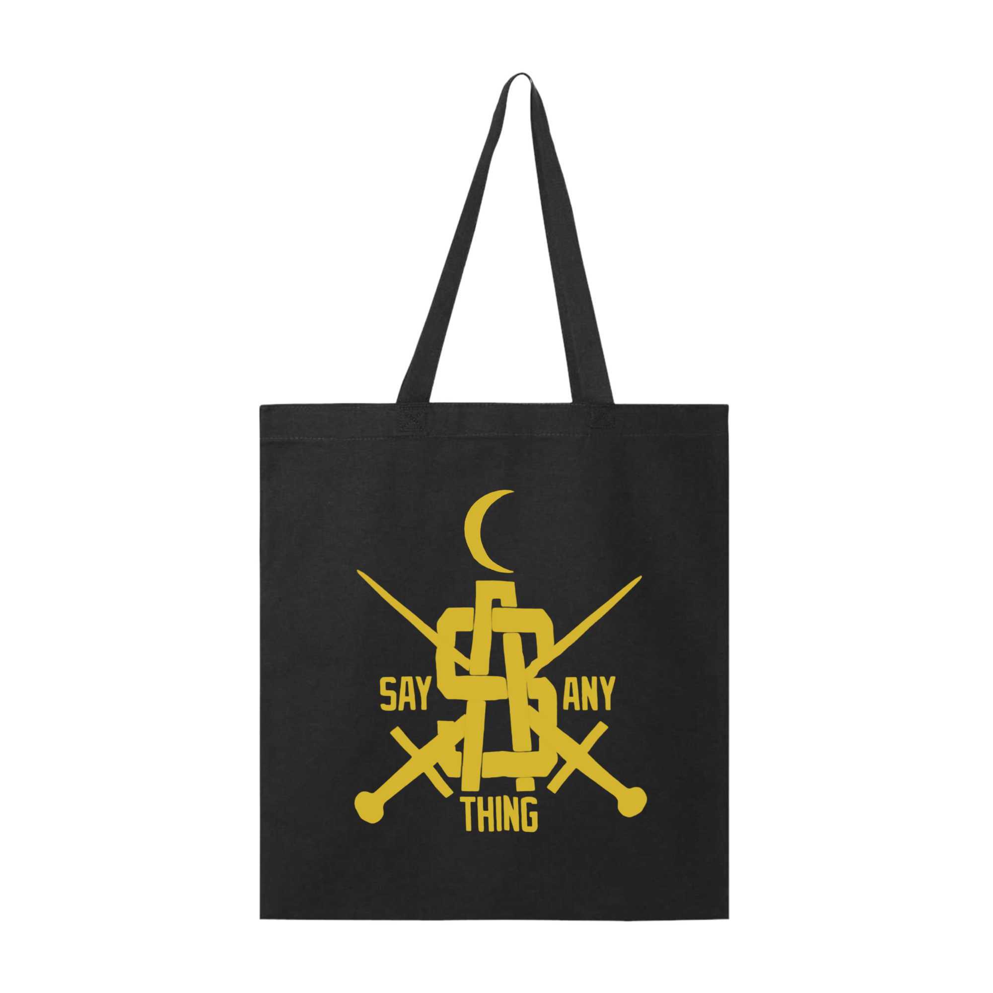 Say Anything - Moon Crest Tote Bag