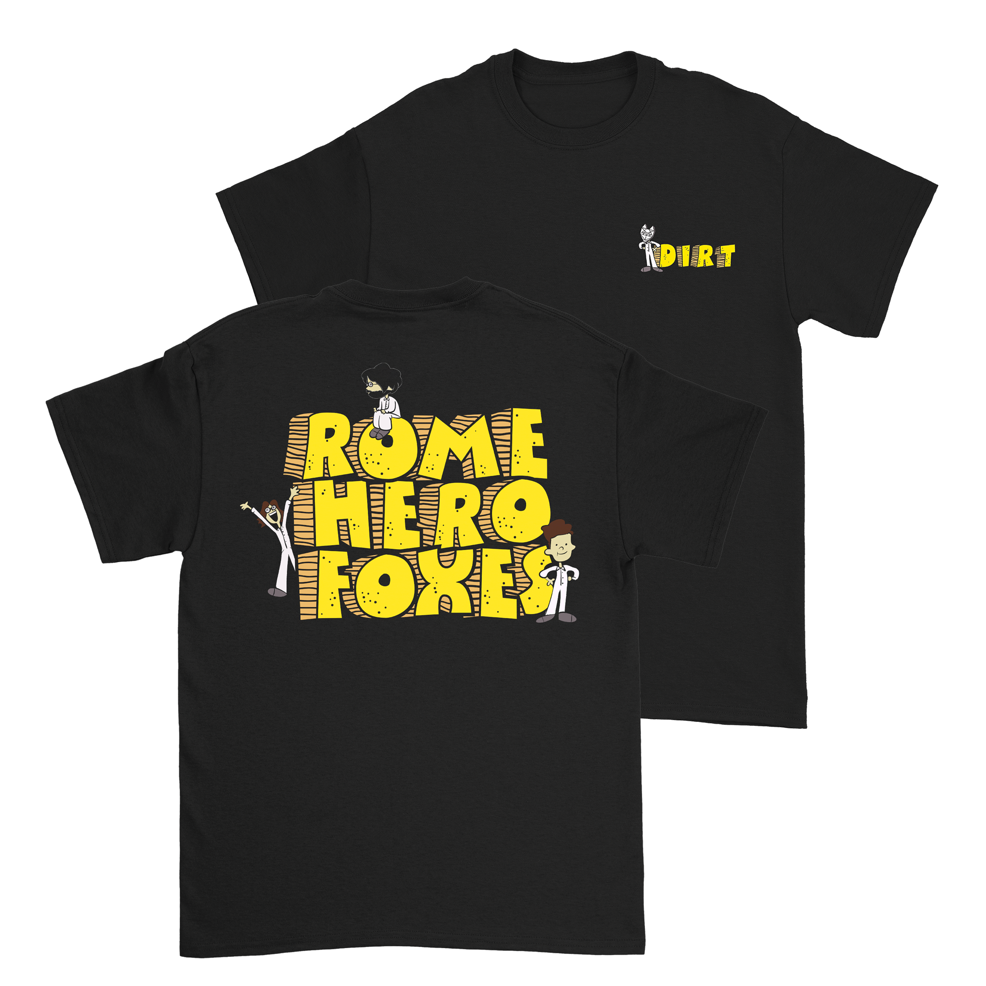 Rome Hero Foxes - Schoolhouse T-Shirt