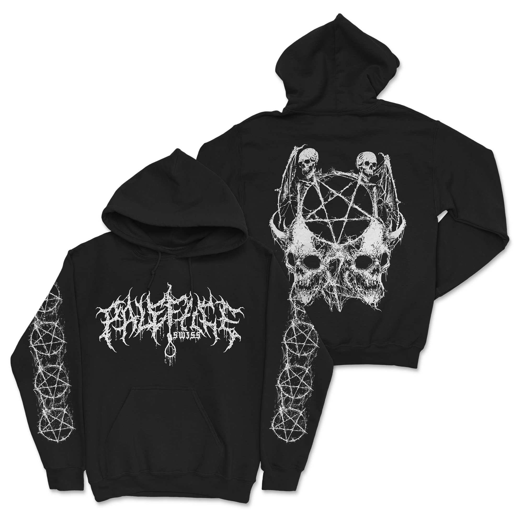 Paleface Swiss - Skull Hoodie