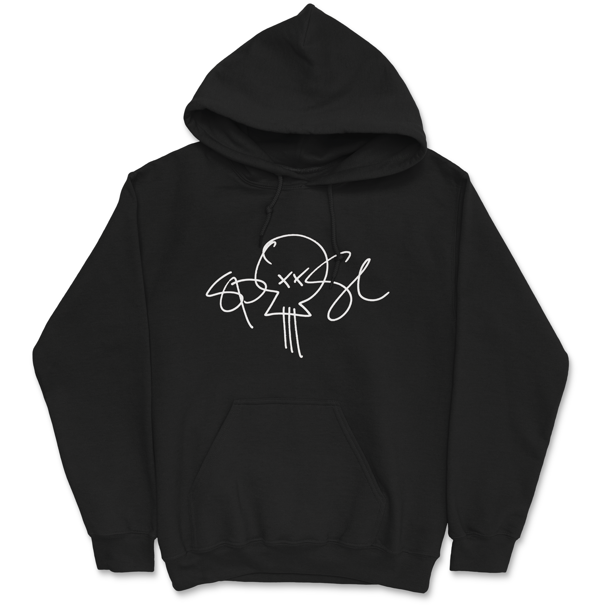 Spose - Skull Logo Black Hoodie