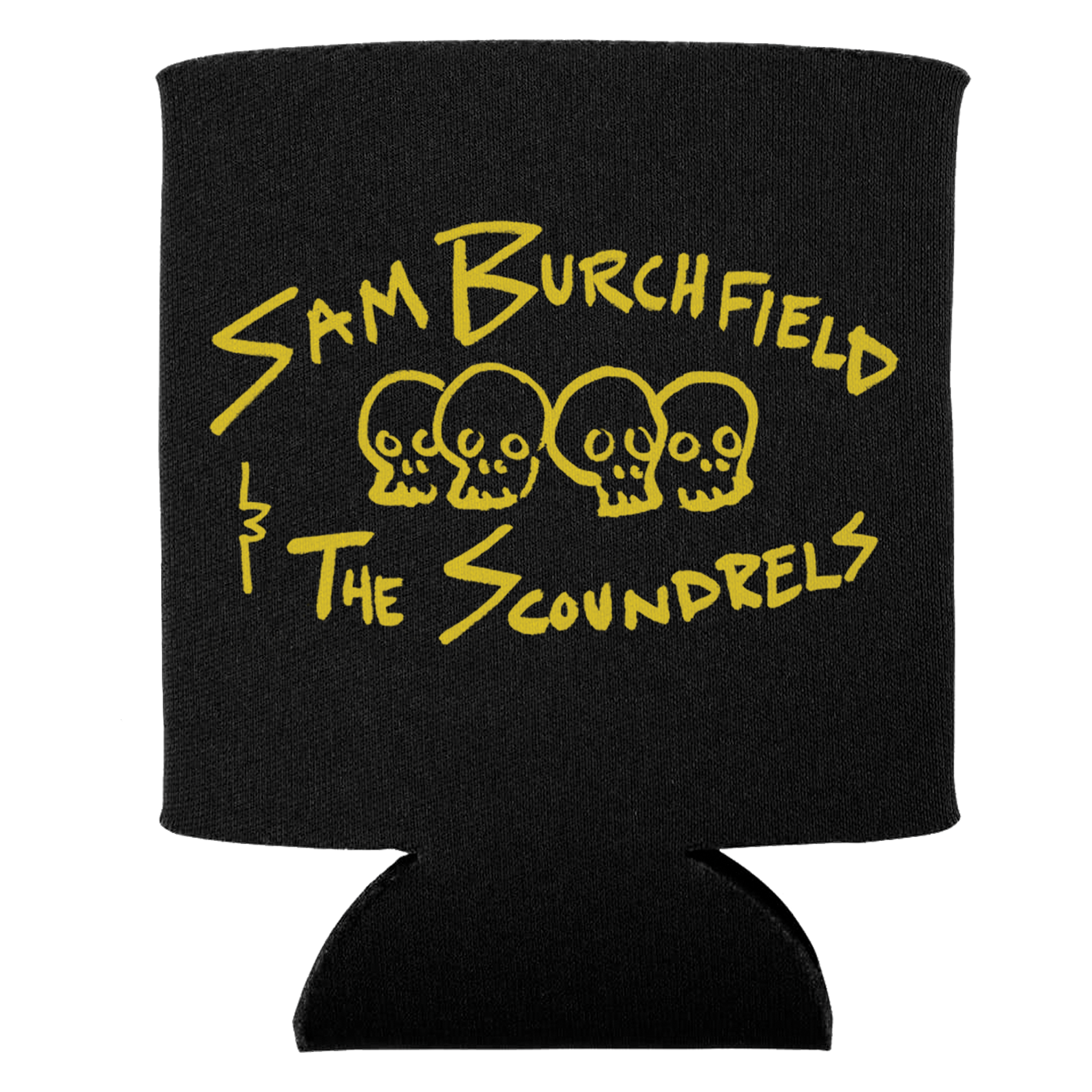 Sam Burchfield - Skull Logo Koozie