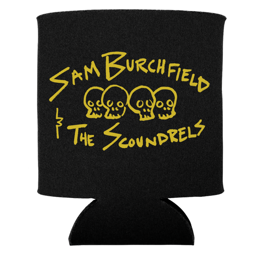 Sam Burchfield - Skull Logo Koozie