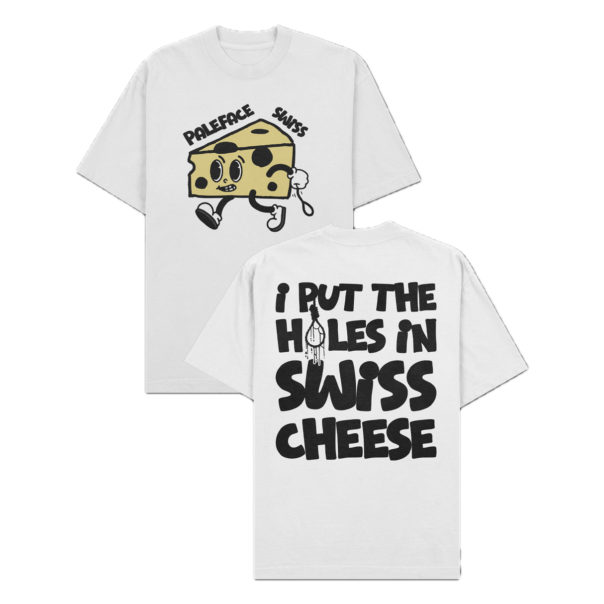 Paleface Swiss - Swiss Cheese T-Shirt