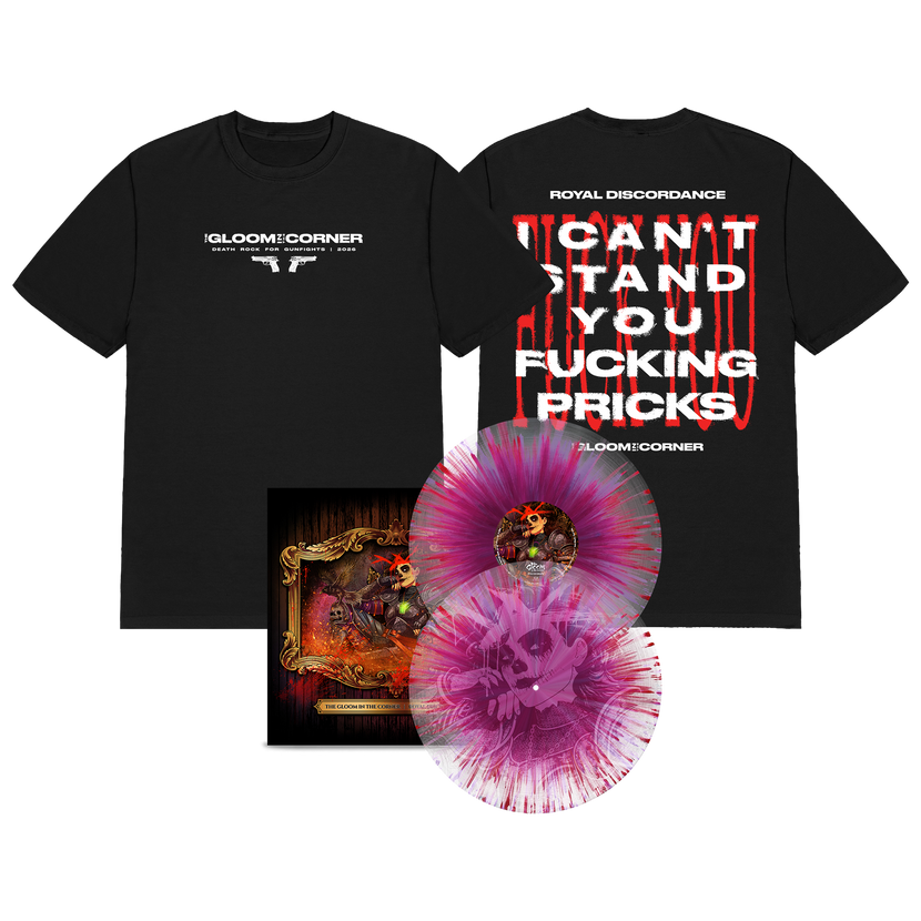 The Gloom In The Corner - Cant Stand You T-Shirt + Vinyl Bundle