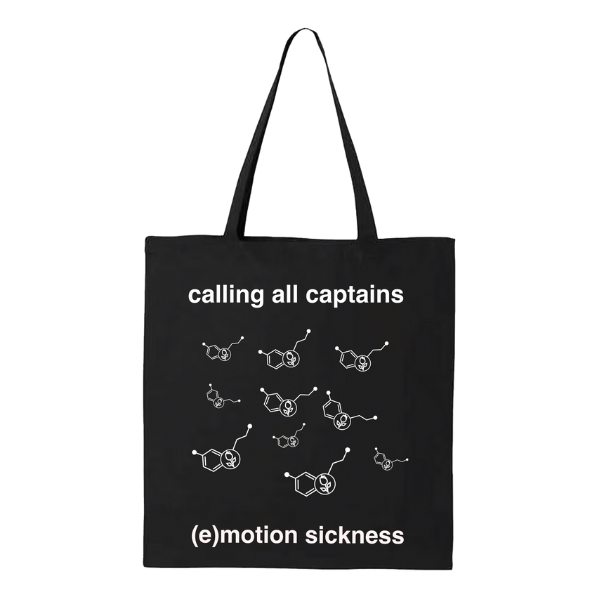 Calling All Captains - (e)motion sickness Tote Bag