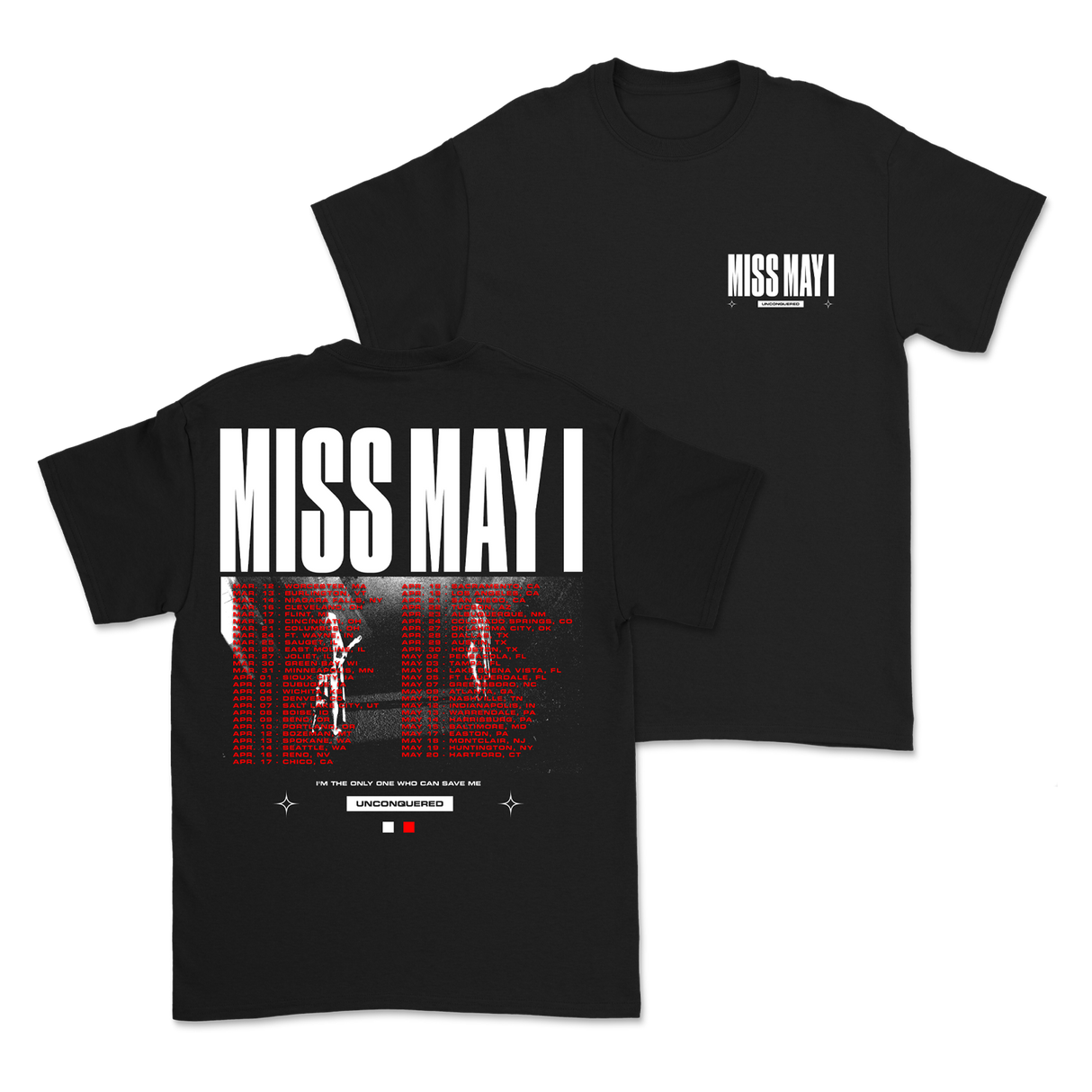 Miss May I - Tour T-Shirt