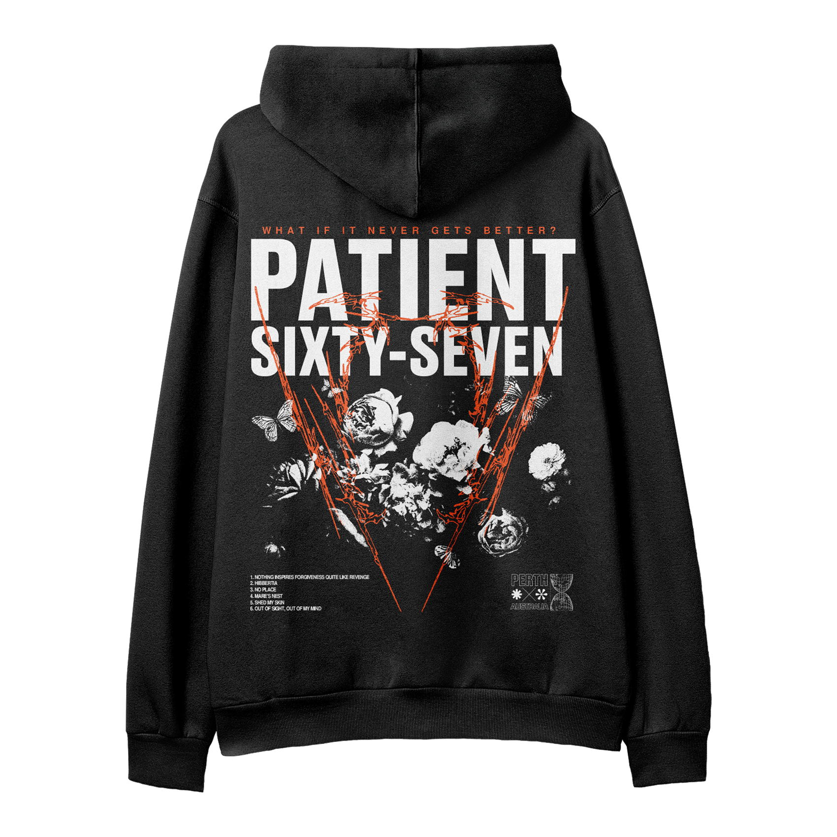 Patient Sixty-Seven - Tracklist Hoodie