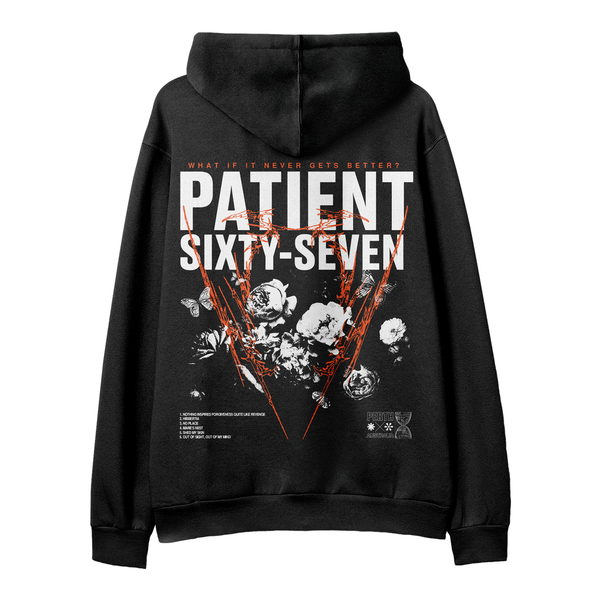 Patient Sixty-Seven - Tracklist Hoodie