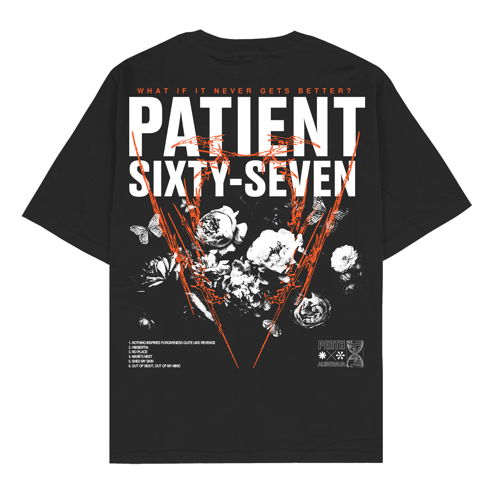 Patient Sixty-Seven - Tracklist T-Shirt