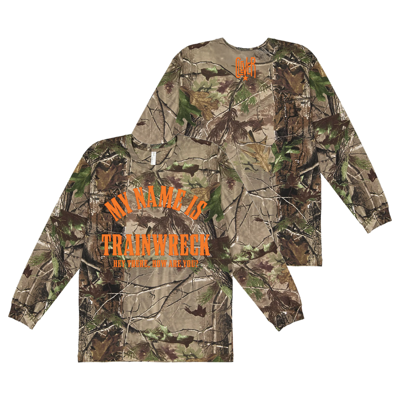 a long sleeved shirt with a camouflage pattern