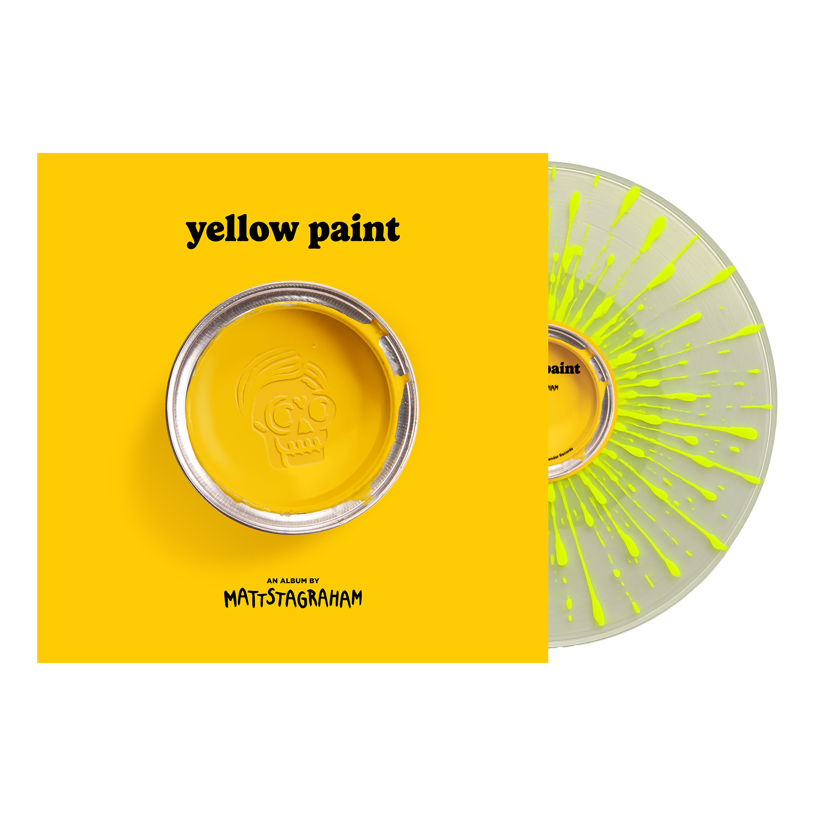 Mattstagraham - “Yellow Paint” 12” Vinyl