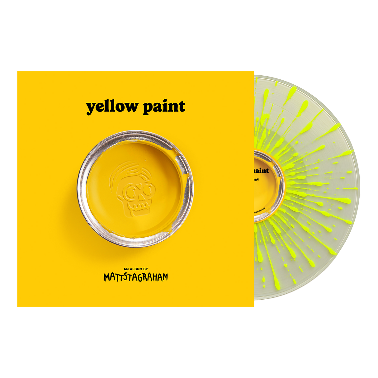 Mattstagraham - “Yellow Paint” 12” Vinyl