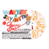 Wavves x Say Anything - Cherry Soda "Milky White & Orange Splatter" 12" Vinyl w/ Signed Print