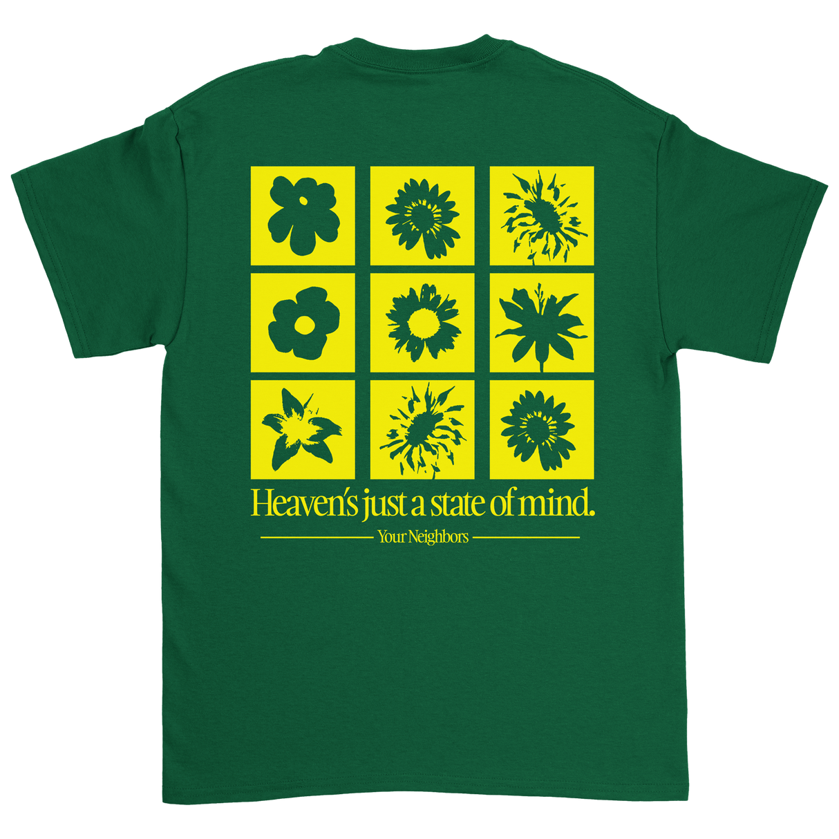 Your Neighbors - Flower Grid T-Shirt