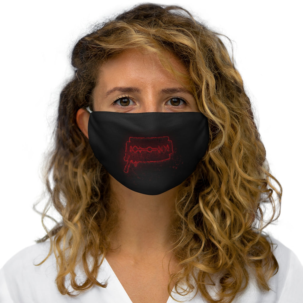 Slit - Red Razor Face Mask