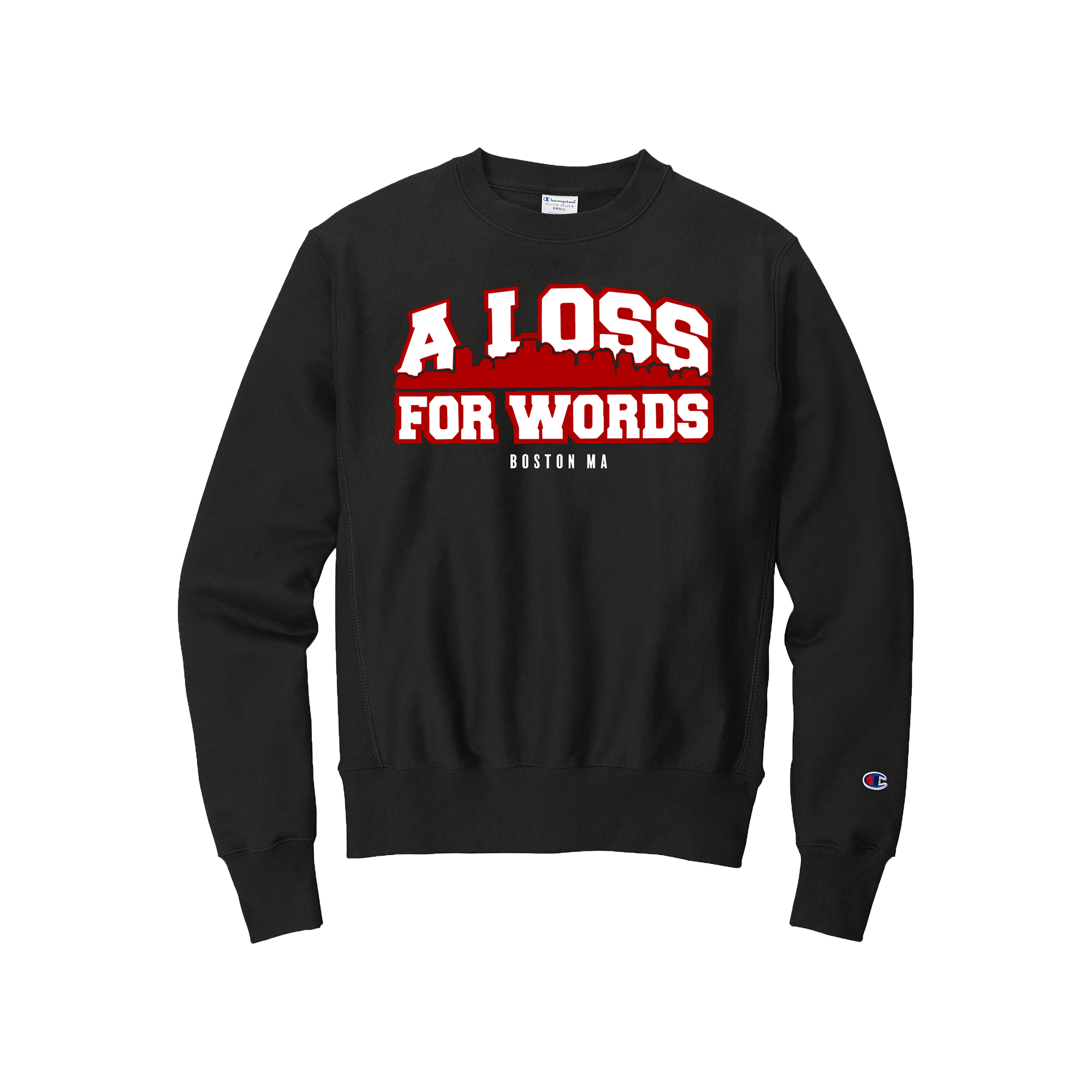 A Loss For Words - Boston MA Crewneck