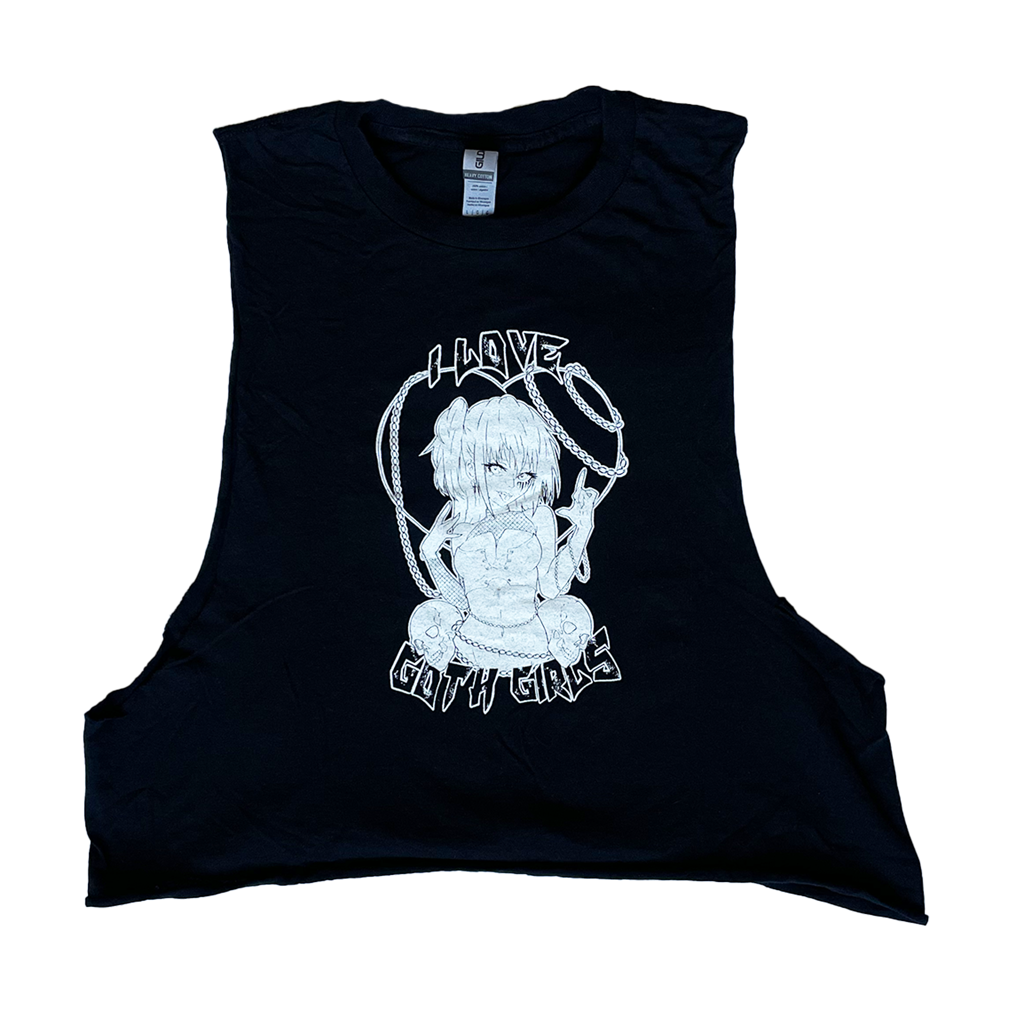 Aryia - Goth Girls Crop Top