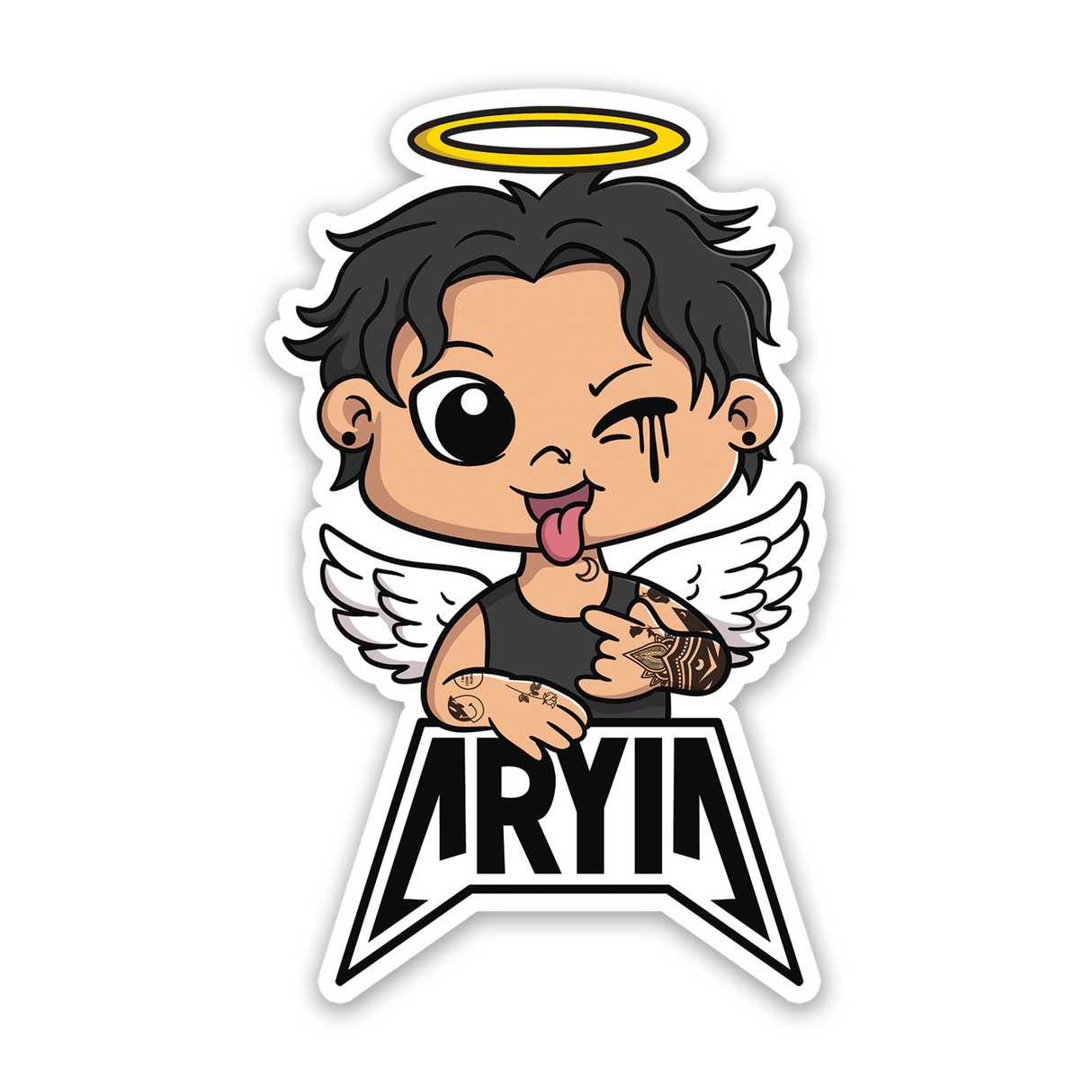 Aryia - Angel Sticker