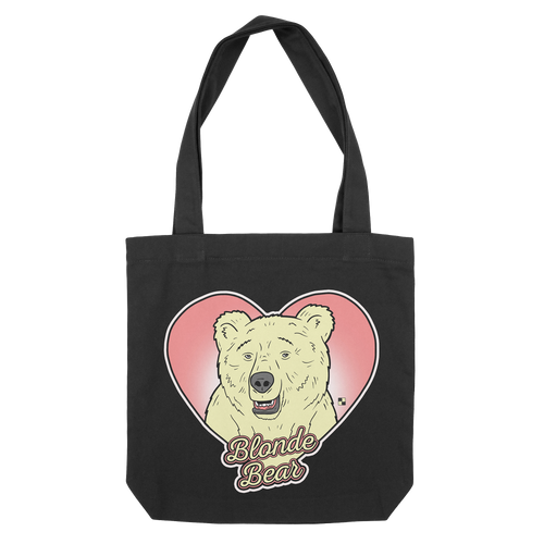 Crash Test Live - Blonde Bear Tote Bag