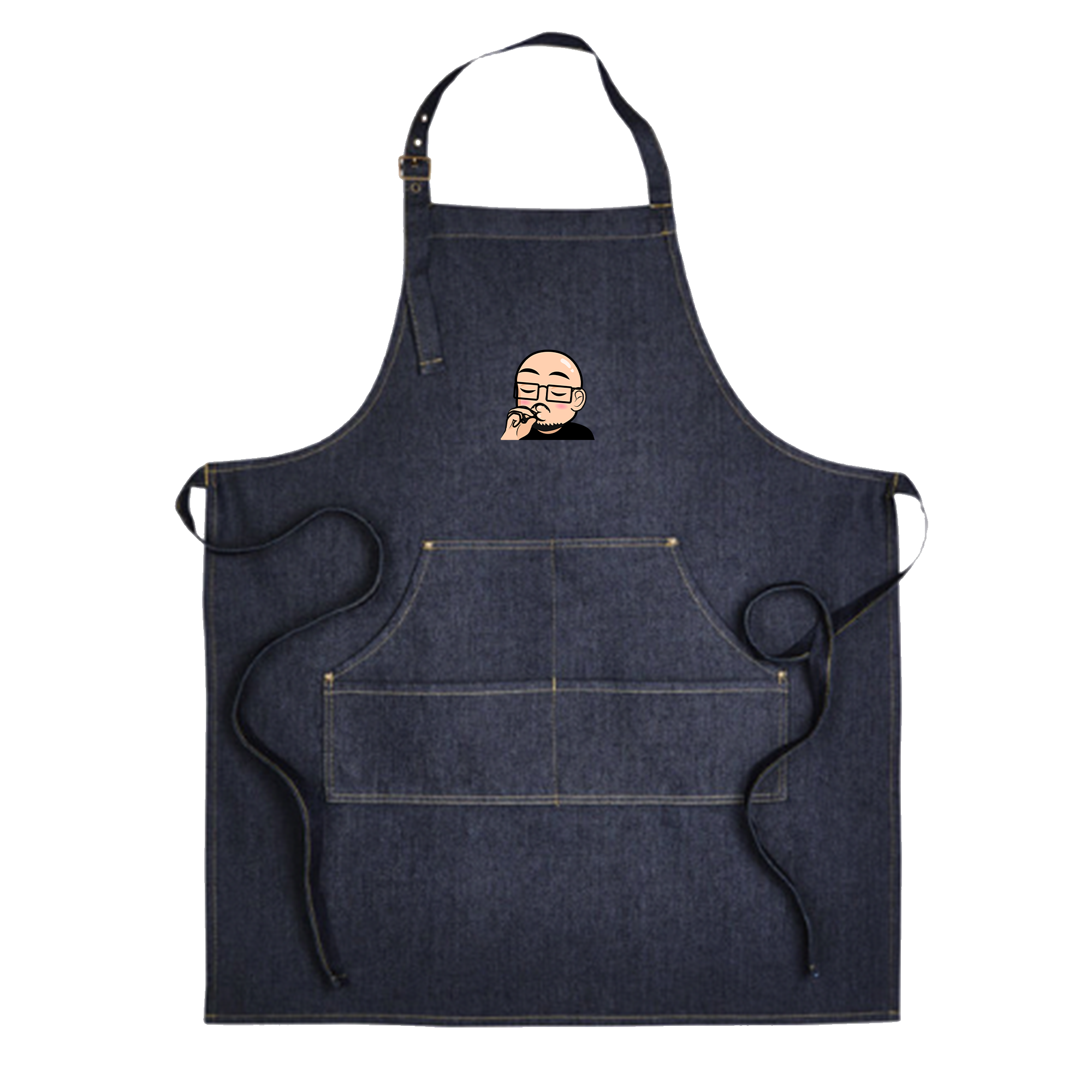 Chef Brian Tsao - Chef's Kiss Denim Apron