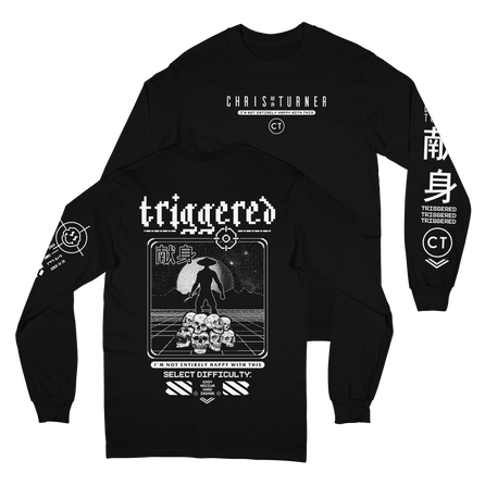 Chris Turner - Triggered Long Sleeve (Black)