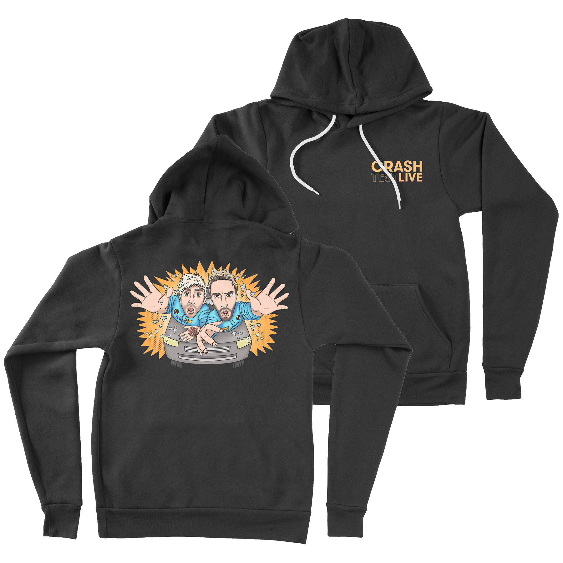 Crash Test Live - Crash Test Logo Hoodie