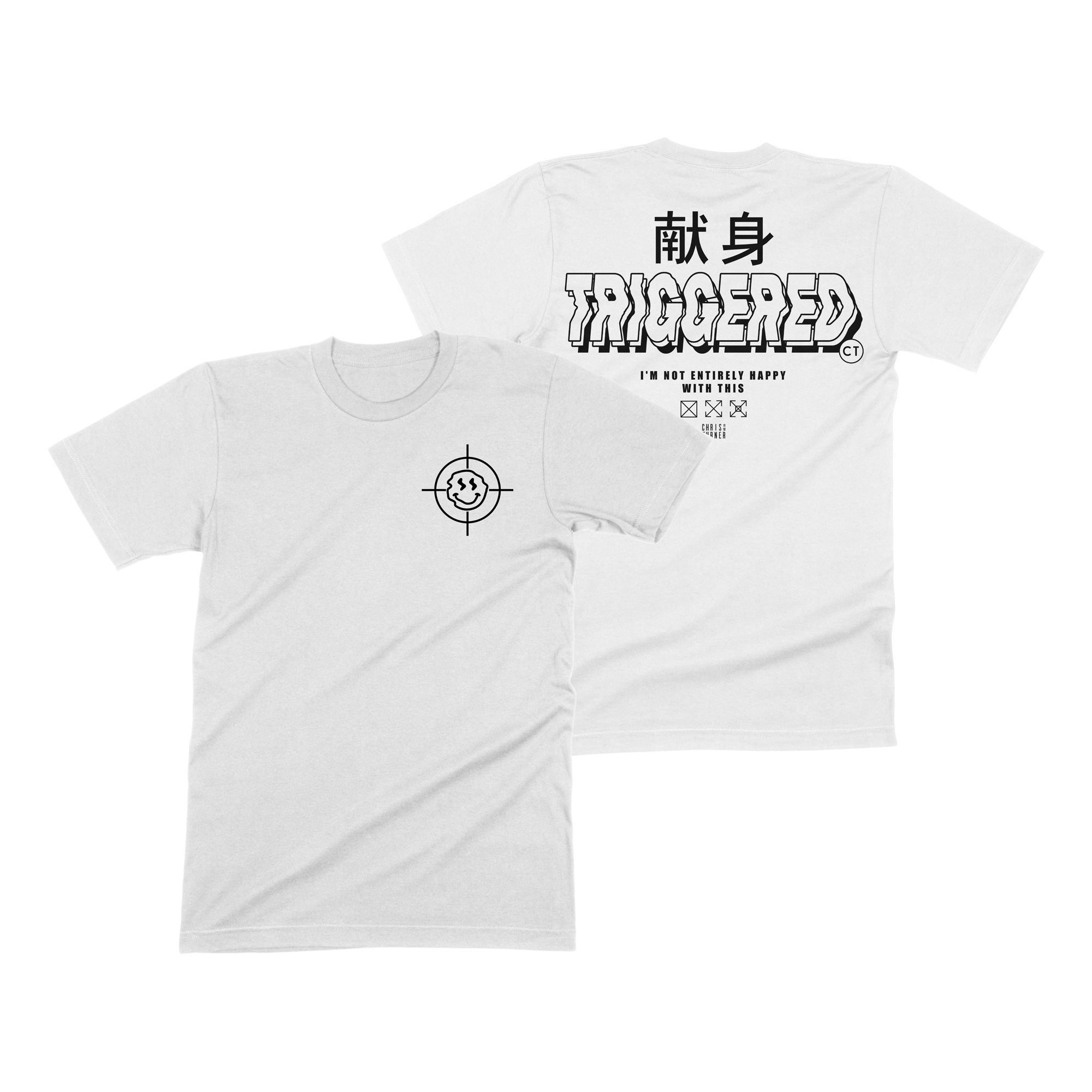 Chris Turner - Triggered Shirt (White)