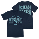 Extortionist - Release the Riffs Shirt (Navy)
