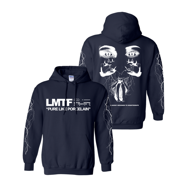 Like Moths To Flames - Pure Like Porcelain Hoodie