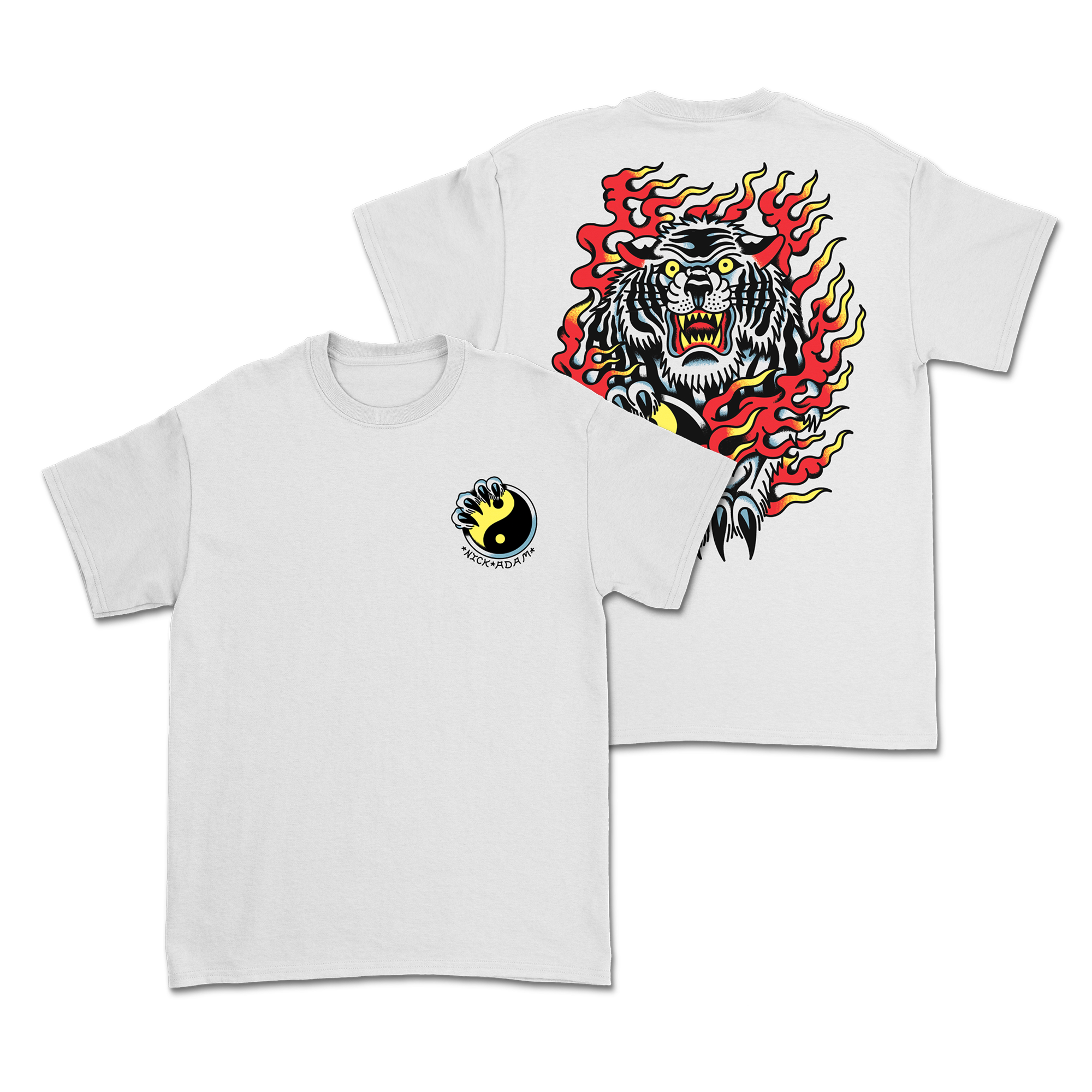 Nick Adam Tattoo - Tiger Shirt