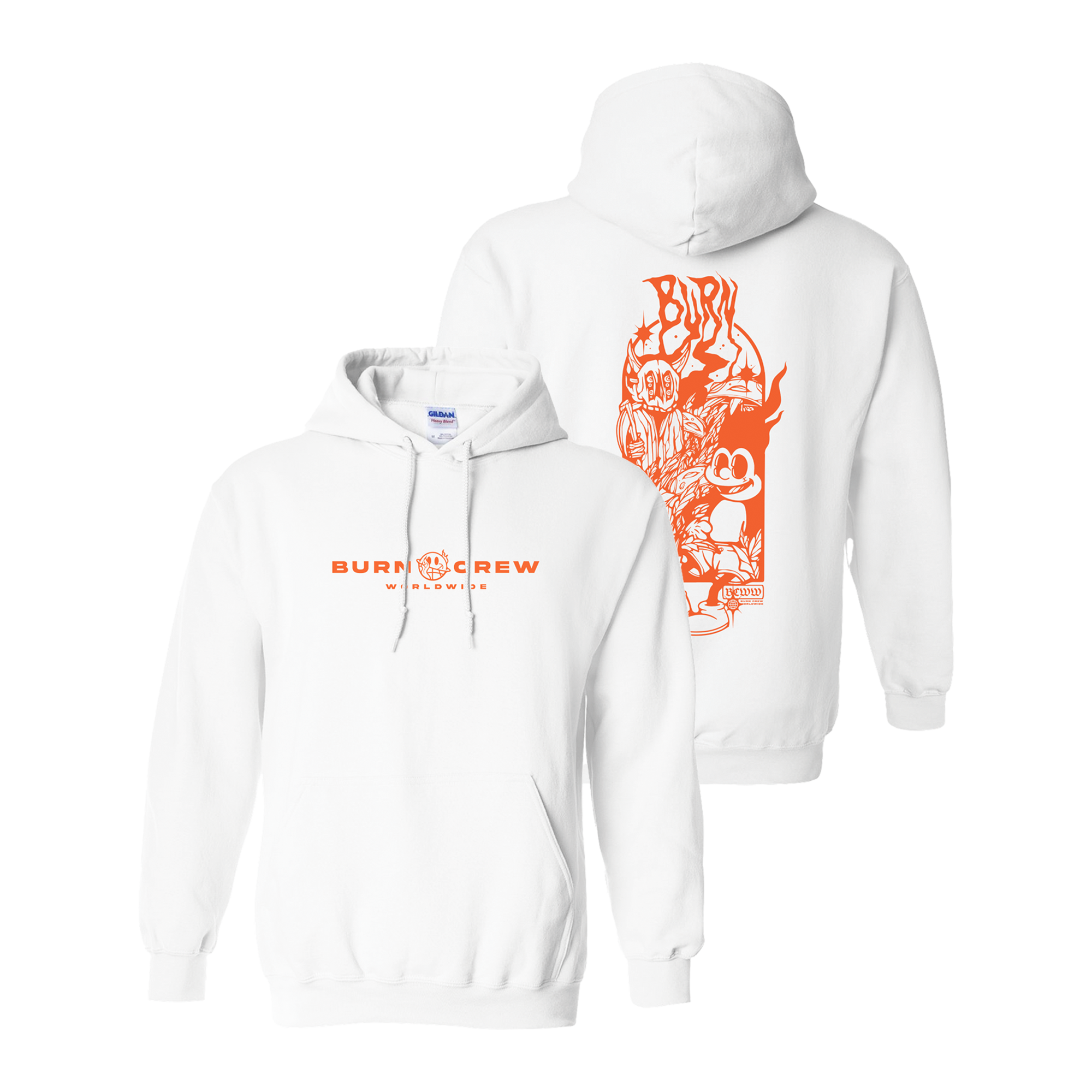 Like Moths To Flames - Burn Crew Hoodie