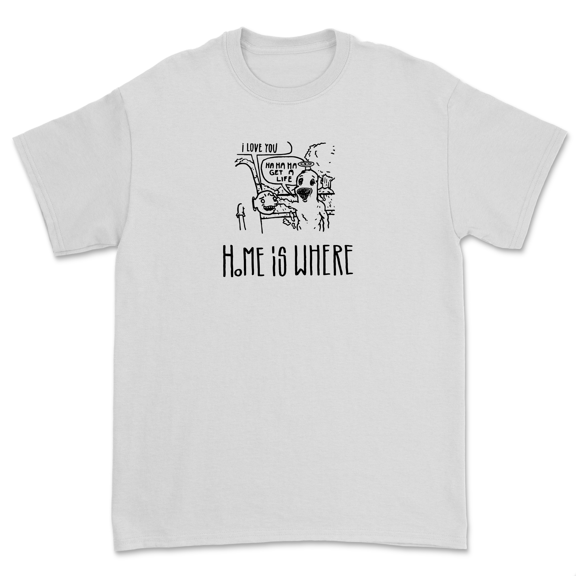 Home Is Where - Cartoon T-Shirt