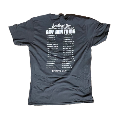 Say Anything - Greetings From.. Tour 2017 Shirt
