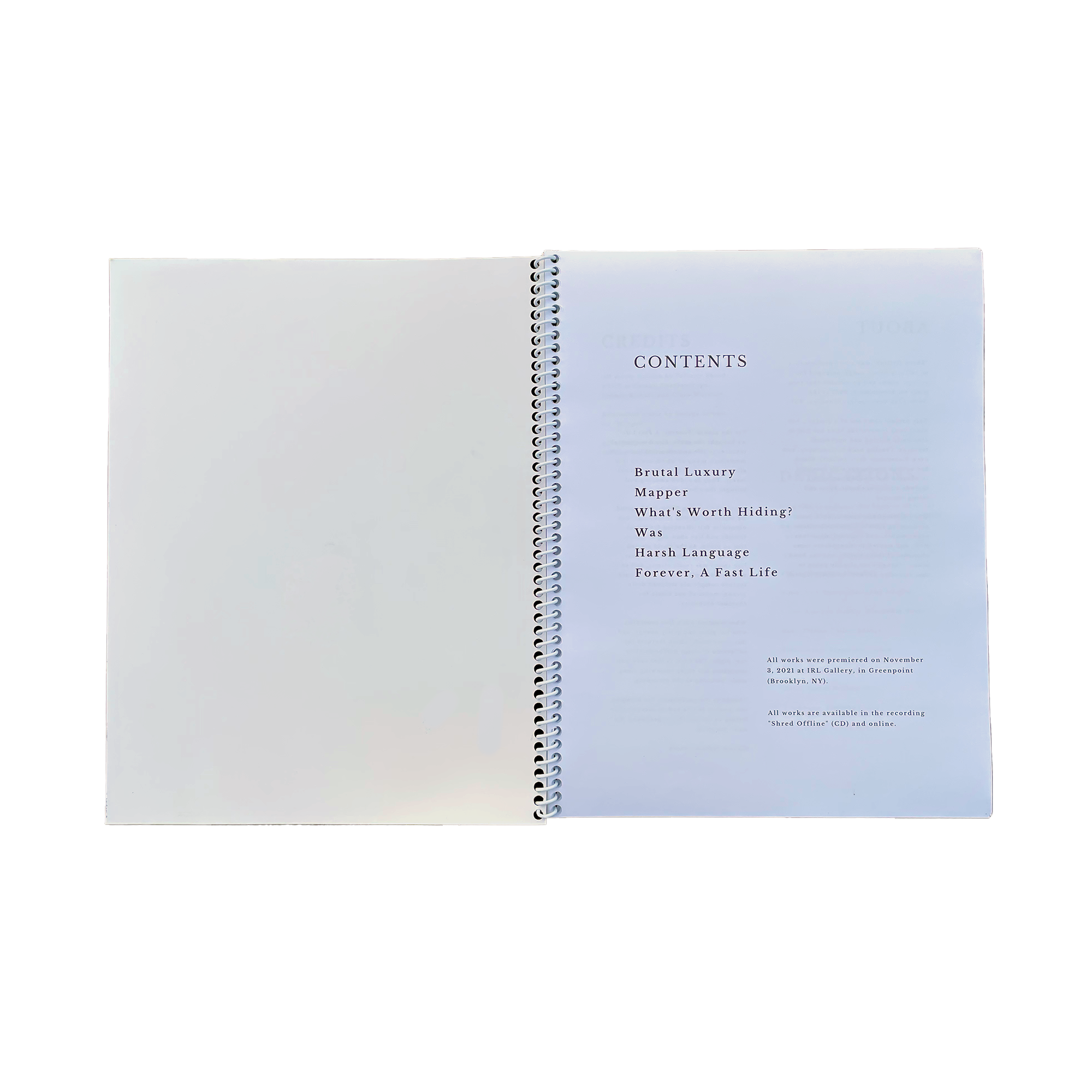 Infinity Shred - Shred Offline Scorebook