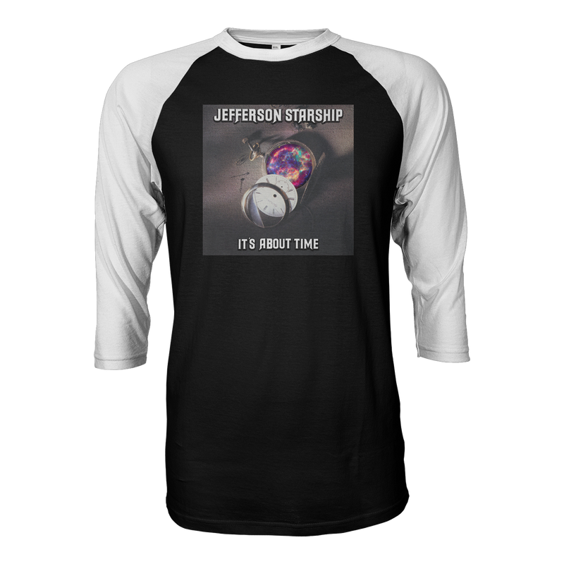 a black and white shirt with a picture of planets
