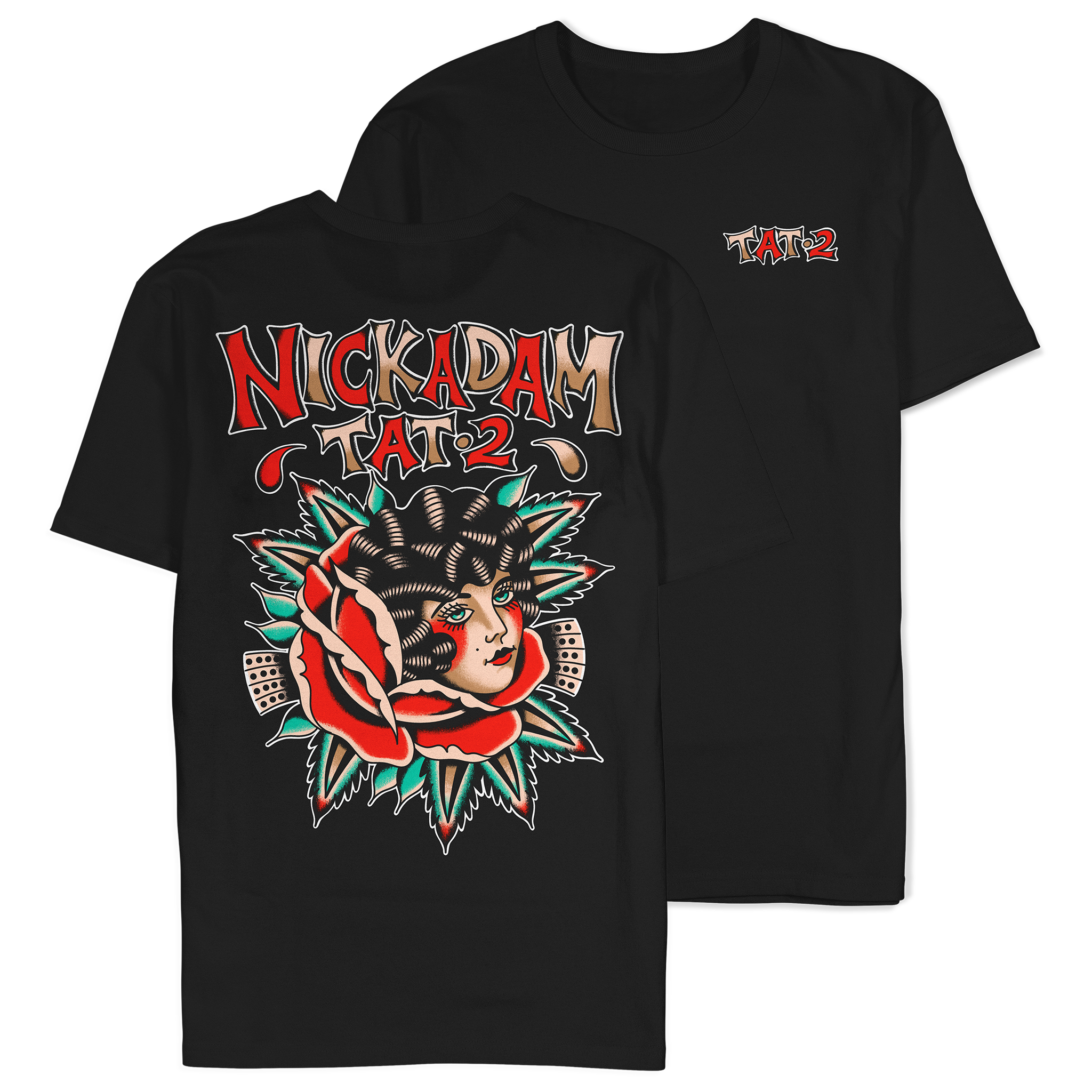 Nick Adam Tattoo - Tat2 Lady Shirt