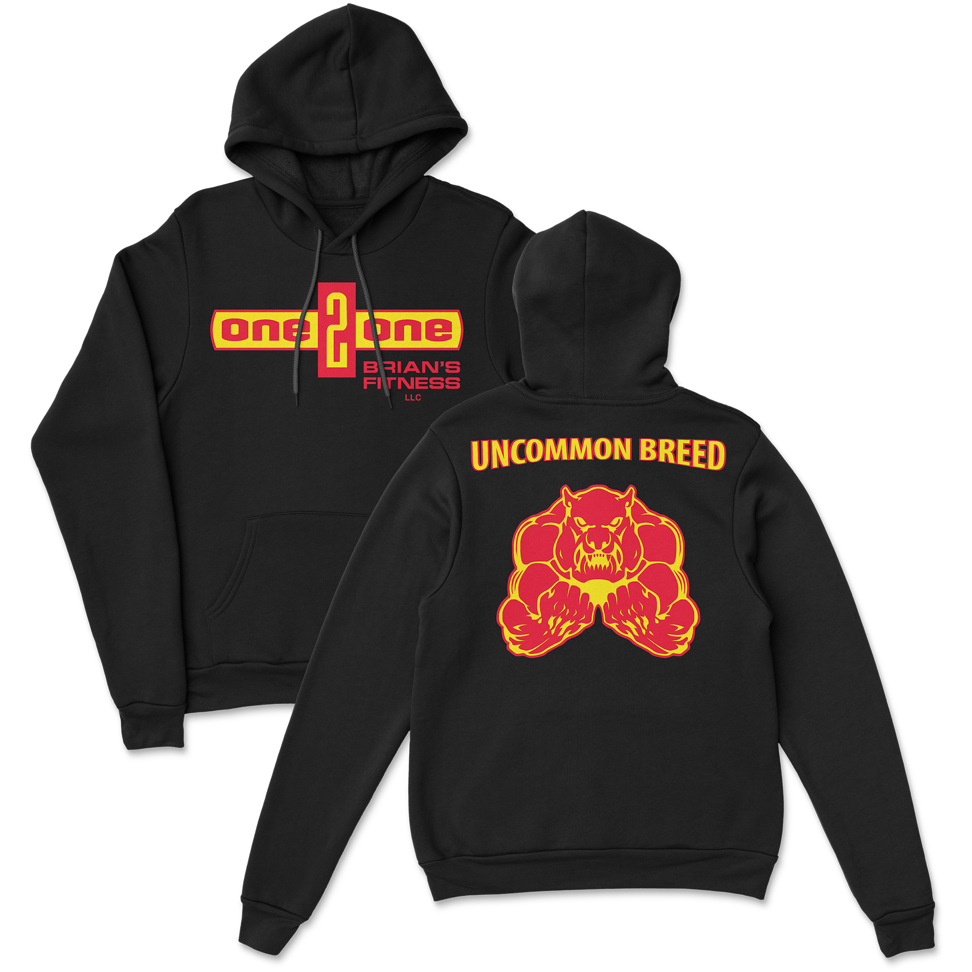 One 2 One Fitness - Uncommon Breed Unisex Hoodie