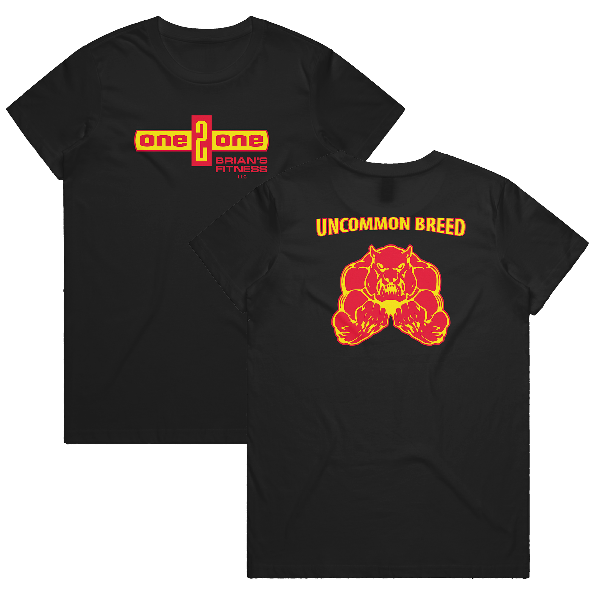 One 2 One Fitness - Uncommon Breed Women's Tee