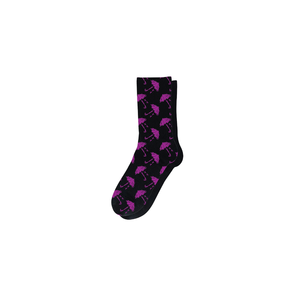 Clever - Umbrella Pattern Tube Socks
