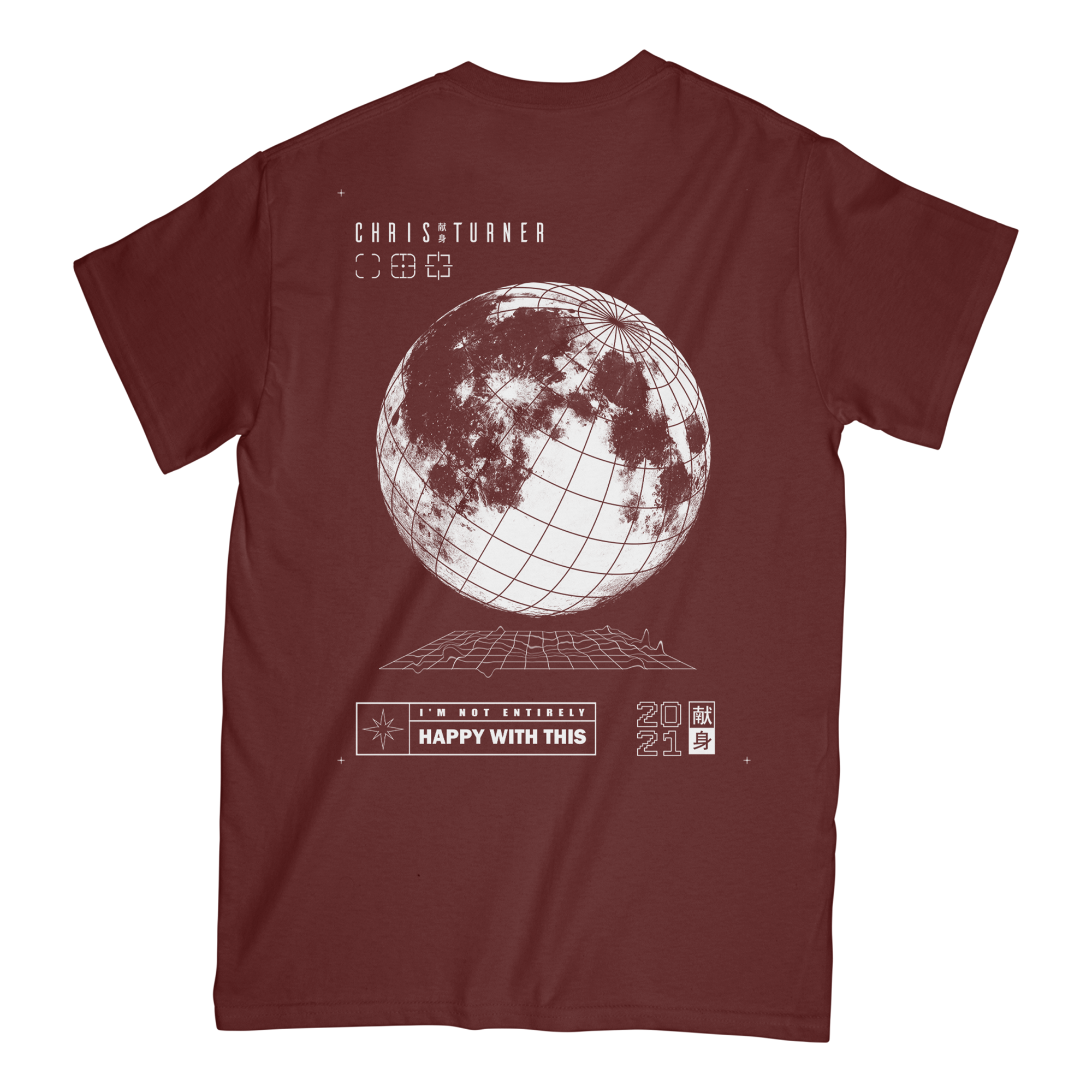 Chris Turner - Steezy Shirt (Maroon)