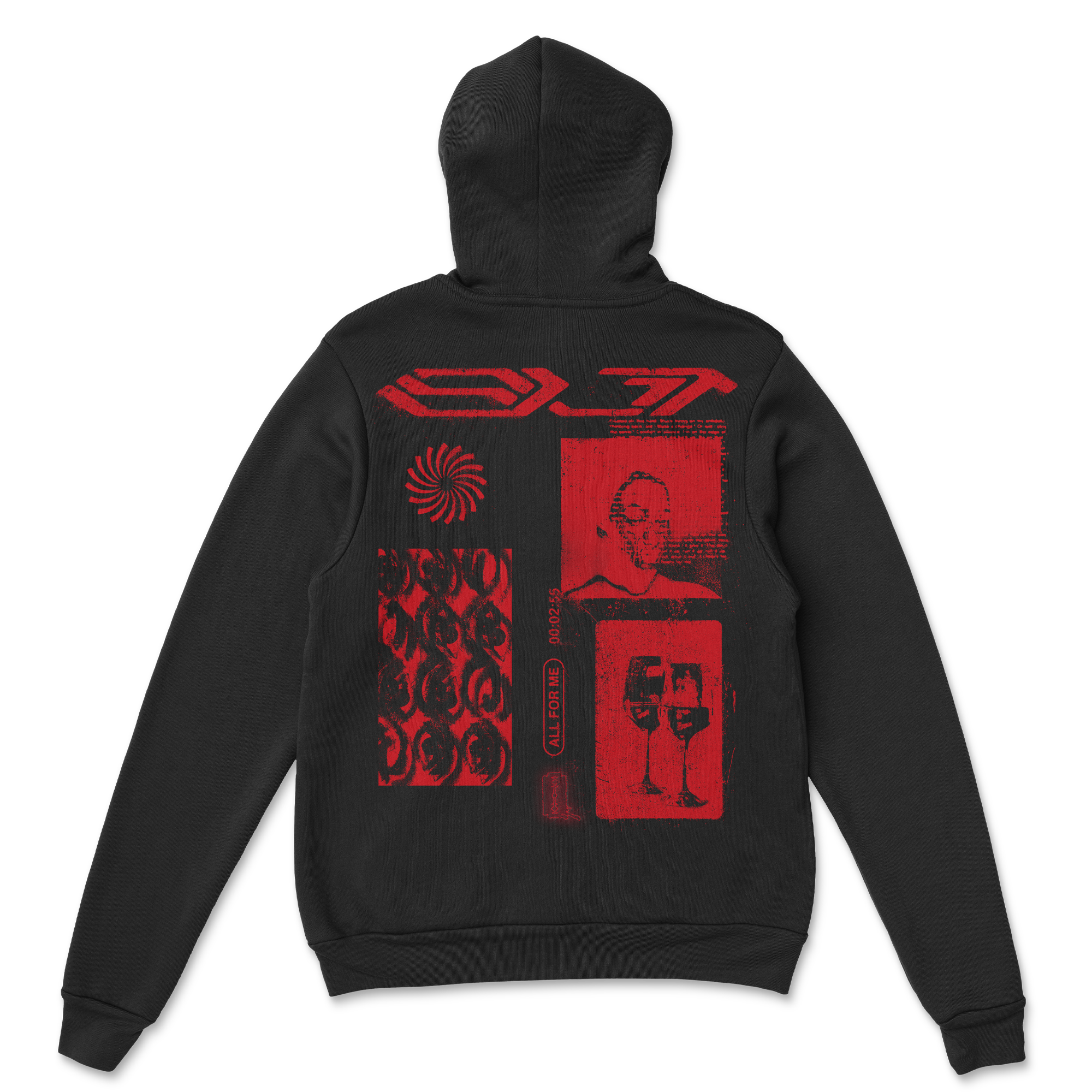 Slit - Black Hoodie
