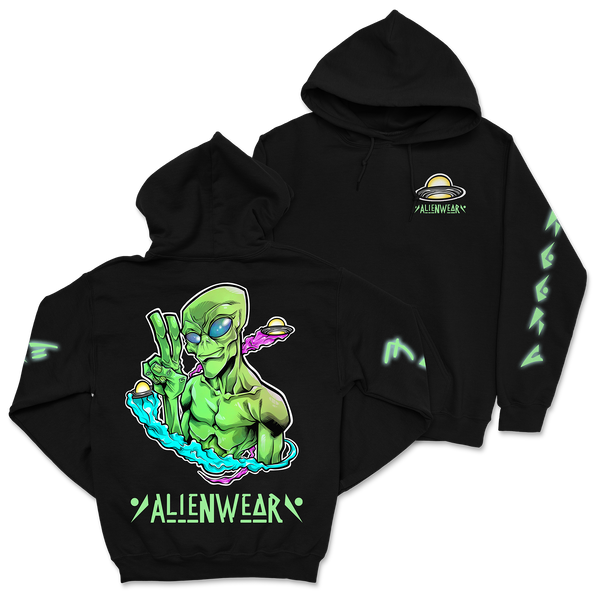 AlienWear - We Come In Peace Hoodie