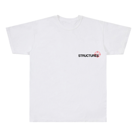 Structures - Planet of Garbage White Shirt