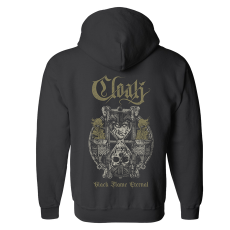 Cloak - Black Flame Eternal Zip Hoodie